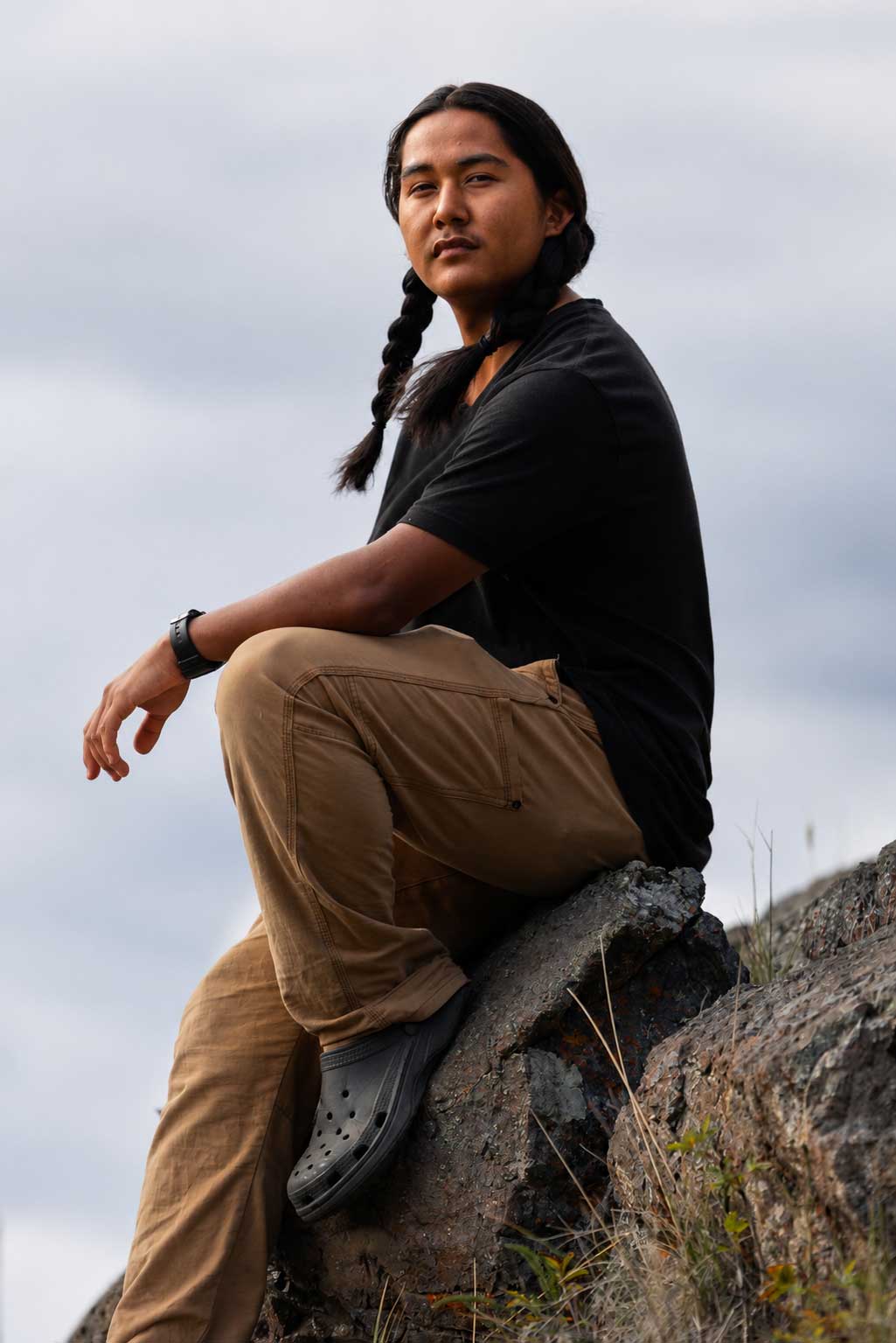 tlingit youth portrait